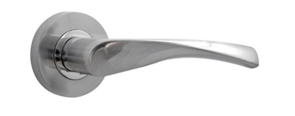 ProGriff TD-Giussy auf Rosette–Chrom/Nickel matt